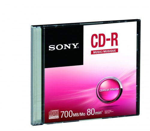 CD-R Audio 80' 700mb (Slim Pz.1)