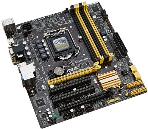 Asus H87M-PLUS Mainboard Sockel LGA 1150 (micro-ATX, Intel H87, DDR3 Speicher, 6x SATA III, HDMI, DVI, 4x USB 3.0)