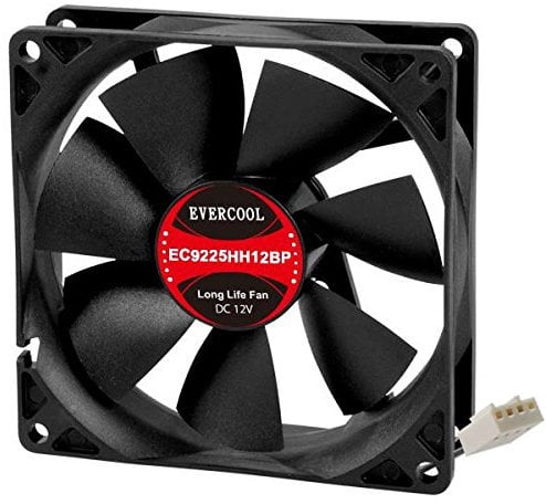 SHL Evercool 92mm 9cm 92 x 92 x 25 12 Volt PC case Fan (PWM)
