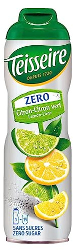 Teisseire Getränke-Sirup Lemon/Zitrone 0% - 600ml - Sirup der genauso schmeckt wie die Frucht (1er Pack)