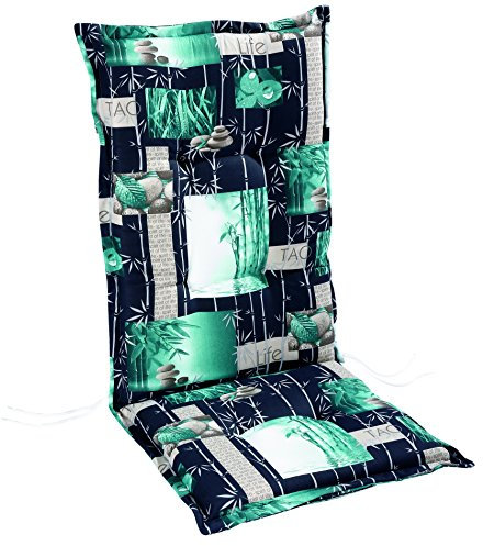 BEST Sesselauflage nieder STS, bunt, 100 x 50 x 7 cm, 4101740