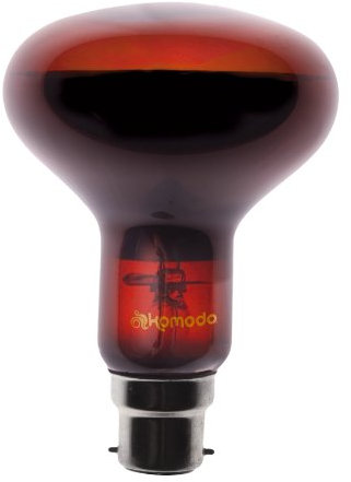 Komodo Night Spot Bulb R63 BC, 75 Watt, Red