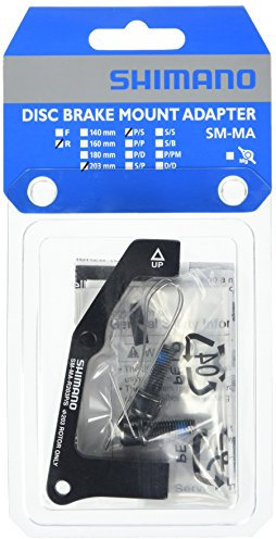 SHIMANO Unisex – Erwachsene Adapter für Pm-Bremse/is-Gabel, Noir, 20