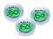 CEBEGO Golfballset Happy 60er, Golfball und Golfbälle, Golfgeschenk zum Geburtstag Jubiläum Golf Gift