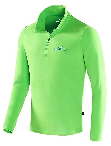 Black Crevice Herren Fleece Skirolli, grün/blau, M