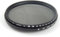 vhbw Graufilter ND-Filter ND-Fader variabel ND2-400 46 mm kompatibel mit Digitalkamera, Analogkamera