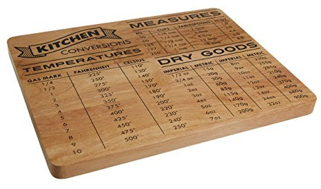 Premier Housewares Conversion Chopping Board, Wood - Natural,27 x 35 x 2 cm