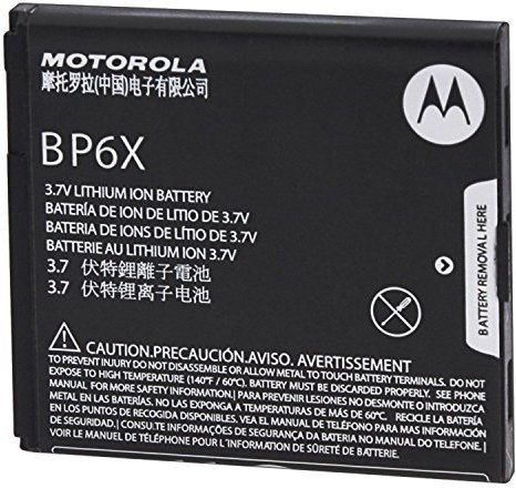 Original Akku Motorola BP6X 1390 mAh Lithium -Ion 3,7V Für Motorola Milestone 2