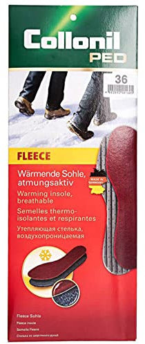 Collonil Fleece-Sohle Gr.34 Einlegesohlen, Mehrfarbig (neutral), 34 EU