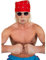NET TOYS Hulk Hogan Bart Rocker Oberlippenbart blond Biker Moustache Herren Gangster Schnauzer Prolet Schnauzbart Vollhorst Kunstbart Karnevalskostüme Accessoires