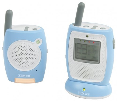 König HC-BM10 Drahtloses Babyfon weiß/blau