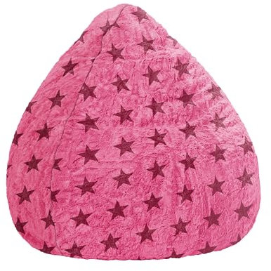 Sitting Point 34751 052 Sitzsack FluffyStars XL pink