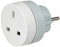 Legrand - Adaptateur 2P+T - 16A - standard Britannique pour socle Français