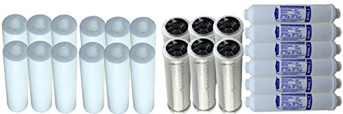 Ersatzfiltersatz (24 Filter) für 5 stufige Osmoseanlagen