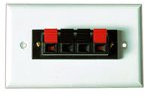 RCA câble d'enceinte murale Jack (Ah307)