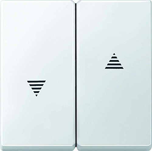 Merten 1325289 435519 Wippe für Rollladenschalter und -taster, polarweiß, System M