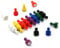 Rainbow Skittle Magnet for Fridge, Office, Whiteboard, Noticeboard, Filing Cabinet - 8 Colours - 12mm dia x 21mm tall - Pack of 16