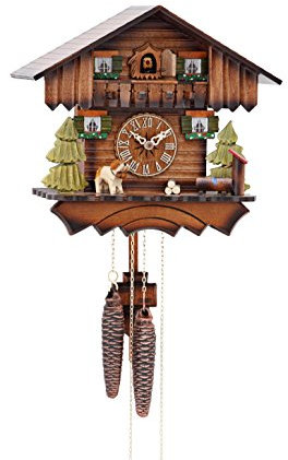 Kammerer Uhren Hekas Kuckucksuhr Schwarzwaldhaus KA 1675
