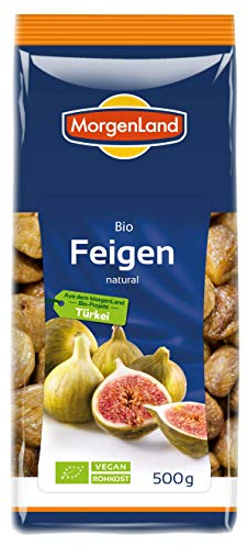 Morgenland Feigen natural - handverlesen - 500g Bio Trockenfrüchte, 1er Pack (1 x 500 g)