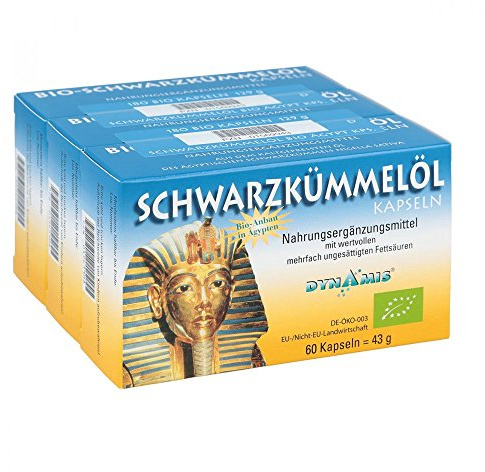 SCHWARZKÜMMEL BIO ägypt.Kapseln 180 St