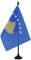 Drapeau de table Kosovo 21x14cm - PETIT Drapeaux DE BUREAU kosovard 14 x 21 cm - AZ FLAG