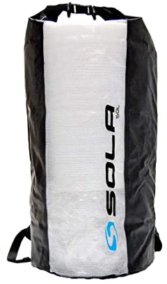 SOLA 50L Waterproof Dry Bag – Large Roll-Top Backpack for Kayaking, Boating, Camping, Hiking & Outdoor Sports – Heavy-Duty PVC, Keeps Gear Dry & Safe