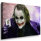 Boikal / Leinwand Bild Joker - Film Batman Heath Ledger Leinwanddruck, Kunstdruck fm31 Wandbild 100 x 70 cm