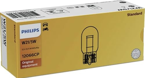 Philips W21/5W Schlusslichtlampe, 12 V, 21/5 W, Inhalt: 1 Stück