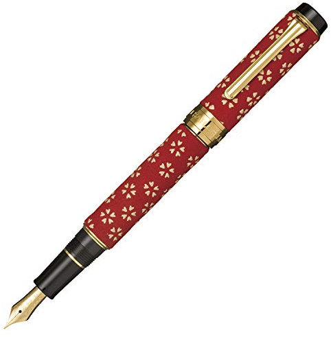 Sailor Fountain Pen Koshu Inden Medium Fine Small Cherry Blossom shape 10-3051-330 (Japan Import)