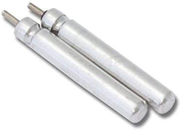 vhbw 2X Stabbatterie Typ CR322 kompatibel mit LED Posen | Angeln Schwimmer (18 mAh, 3 V, Li-Ion)