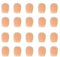 ezprogear10 mm Mini Windschutzscheibe für Mini-Headset Mikrofon 20 Pack (Tan Color)