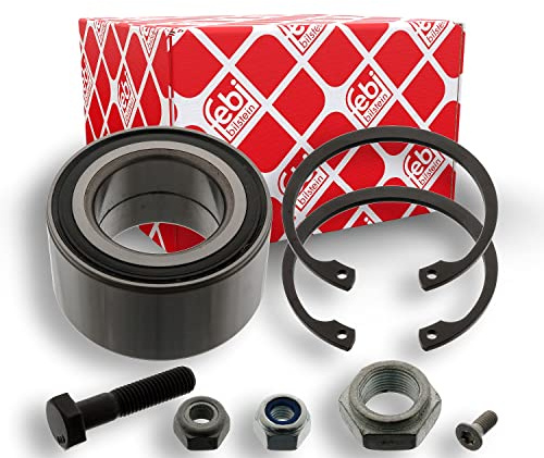 febi bilstein 03620 Radlagersatz mit Anbaumaterial, 1 Stück | Kompatibel mit: AUDI 100 C1 Coupe, 100 C1 Stufenheck, 80 B1 Stufenheck, 80 B2 Stufenheck, 80 B3 Stufenheck, 90 B2, 90 B3