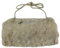 Ringelsuse - Kuscheliger Handwärmer, Muff für Mädchen und Damen größenverstellbare Baumwollkordel mit Innenfach-Tasche Fell 25 x 18 cm Fairtrade creme-weiß