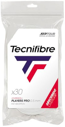Tecnifibre Tasche Mit 30 Player Pro Overgrips In Weiss