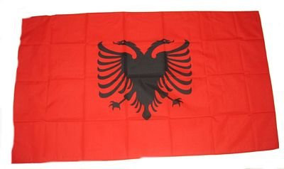 Flagge Fahne Albanien 30 x 45 cm FLAGGENMAE®
