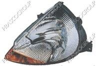 Prasco - FD0064904 - Ford - Ka - Mod. 10/96-12/02 - Scheinwerfer Links-H7+H1-Mit Lwr-Ohne Motor