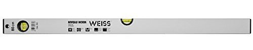 Weiss 184.40 Wasserwaage Niveau Norm, 40 cm, Aluminium