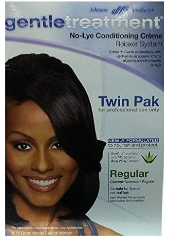 Relaxer/Glättungscreme Gentle Treatment No Lye Conditioning Creme Relaxer TWIN PAK REGULAR