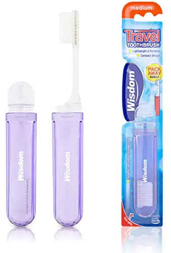 Wisdom Travel Toothbrush - Pk of 3 by Wisdom