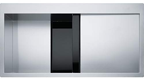 Franke crystal line - Fregadero 214 clv-214-i 60cm negro