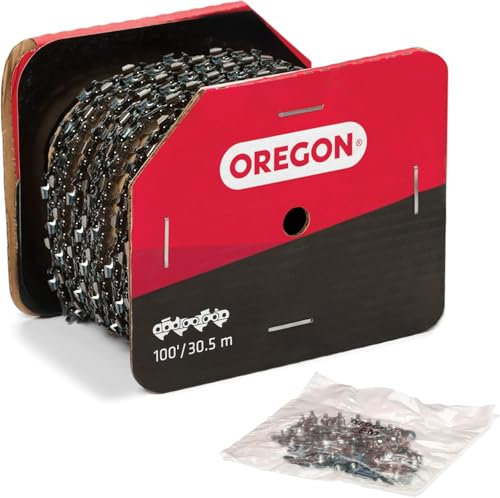 Oregon 21LPX100R PowerCut Lot de 100 chaînes de tronçonneuse à pieds 1,5 mm