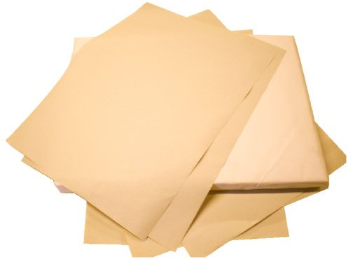 Einweg-Autobodenmatten aus braunem Papier, 250er-Pack (flach verpackt)