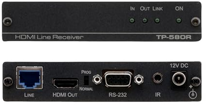 Kramer TP-580T HDBaseT 1.0 Transmitter – HDMI Over CAT Cable, 4K@60Hz, RS-232 & IR, Up to 230 ft