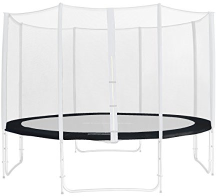 SixBros. Randabdeckung Schwarz für Gartentrampolin 1,85 M - 4,60 M - Ersatzteil Federabdeckung PVC - RA-1958 - Größe 4,00 m 4L