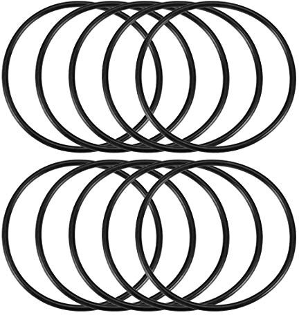 sourcing map 10St Metrische Nitrilkautschuk O-Ringe Dichtung, 75mm AD 69mm ID 3mm Breite