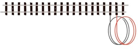 Peco ST-413 Setrack Standard Straight Wired (Single Unit) OO-9 Gauge