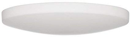 Lampenlux Deckenlampe Deckenleuchte Dabo Glasschirm weiss E27 Ø:35cm Glas Schirm