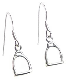 Stirrup sterling silver earrings 925 x 1 pair Horse Stirrups