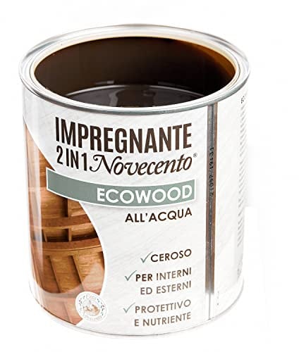 Cera Novecento 9134 Ecowood Impregnante, Incolore, 750 ml