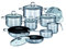 GSW 813150 Alara Top-Set 14-teilig, Edelstahl, silber, 38 x 25,5 x 15,5 cm, 14 Einheiten